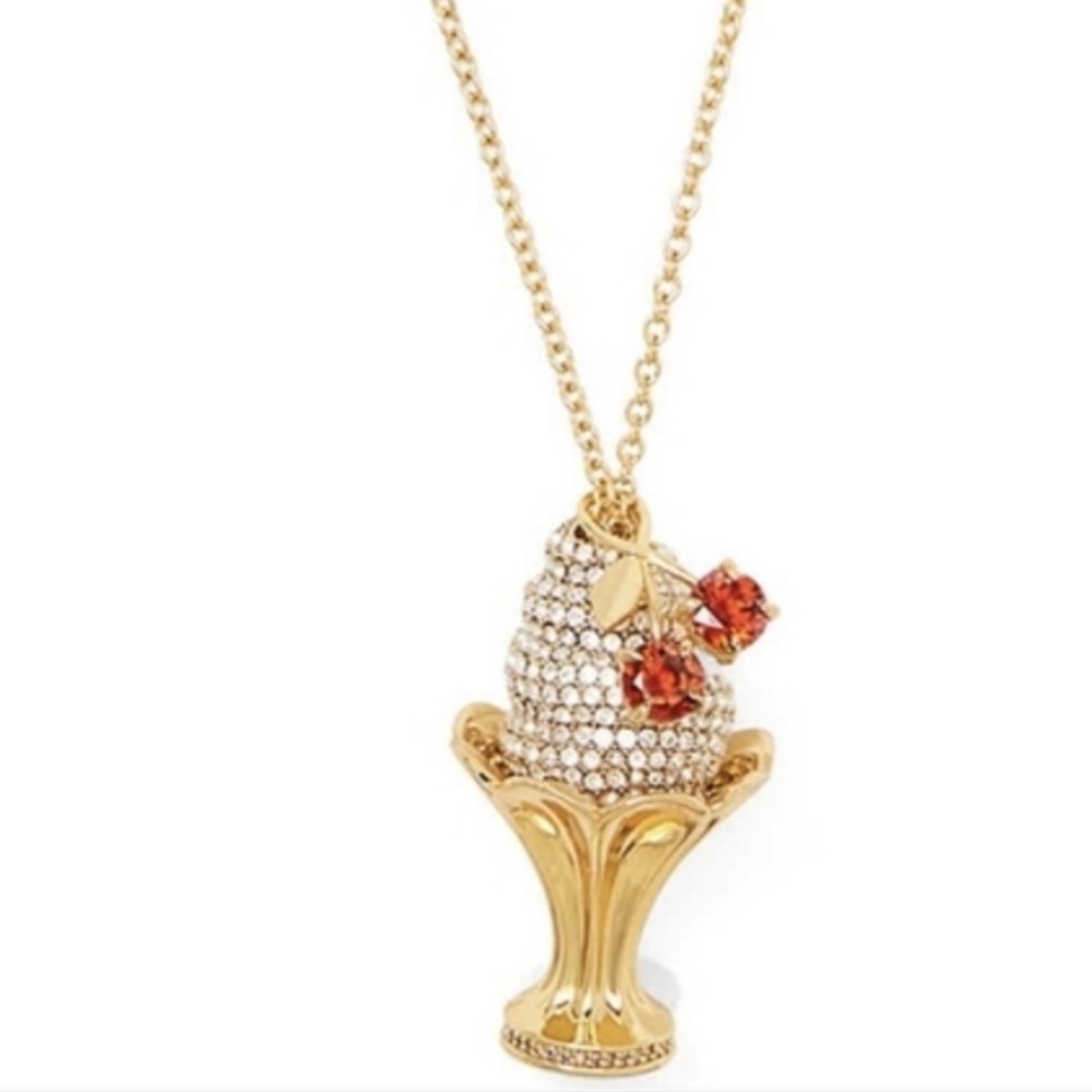 NEW Kate Spade Ice Cream Sundae Pendant Necklace